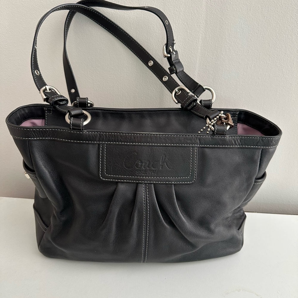 Coach black purse